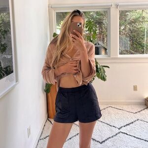 Gentle Fawn Suede Shorts